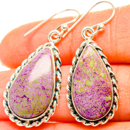 Stichtite Earrings handcrafted by Ana Silver Co - EARR428289