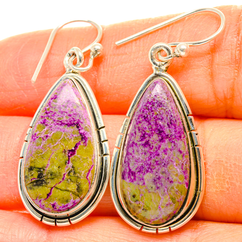 Stichtite Earrings handcrafted by Ana Silver Co - EARR428298