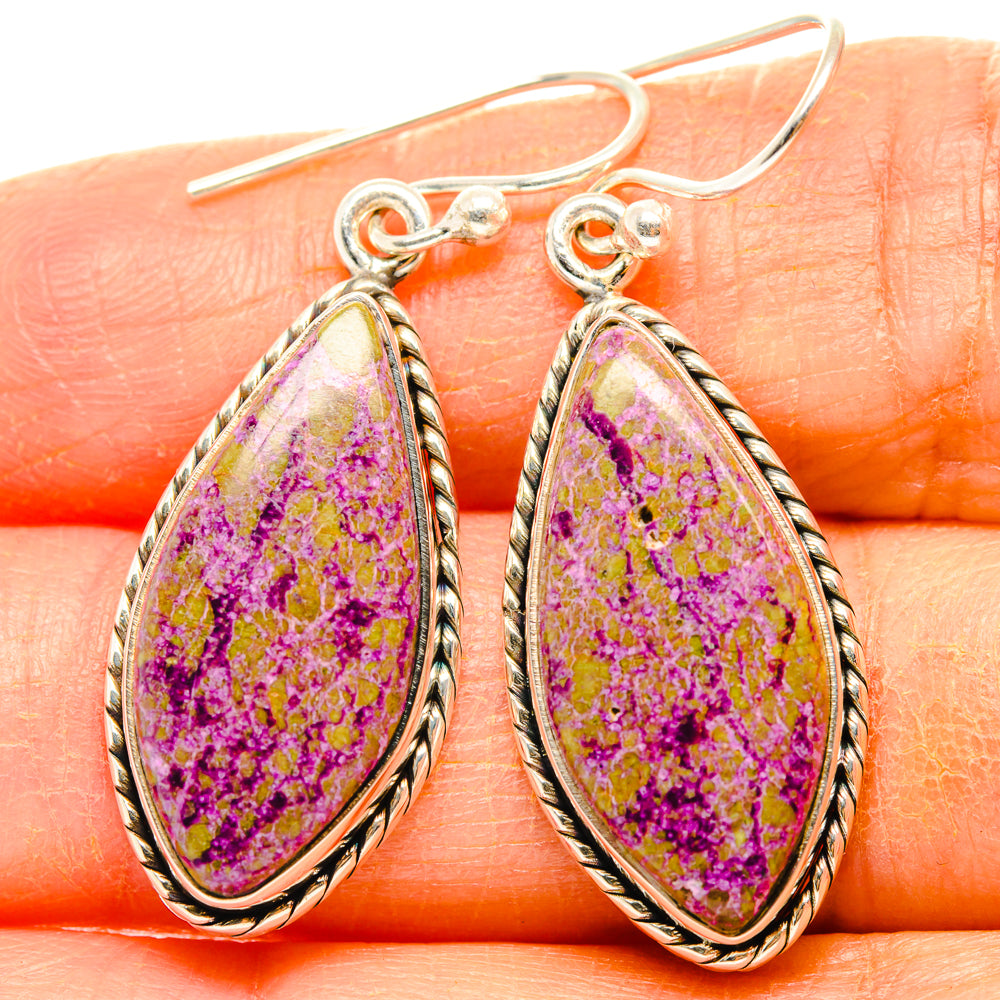 Stichtite Earrings handcrafted by Ana Silver Co - EARR428318