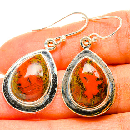 Moroccan Agate Earrings handcrafted by Ana Silver Co - EARR428324