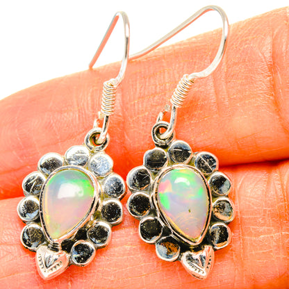 Ethiopian Opal Earrings handcrafted by Ana Silver Co - EARR428332