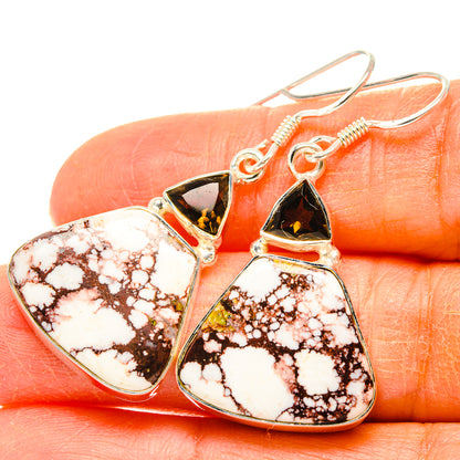 Wild Horse Jasper Earrings handcrafted by Ana Silver Co - EARR428337