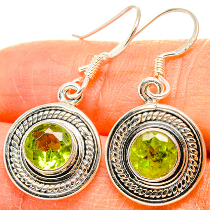 Peridot Earrings handcrafted by Ana Silver Co - EARR428394