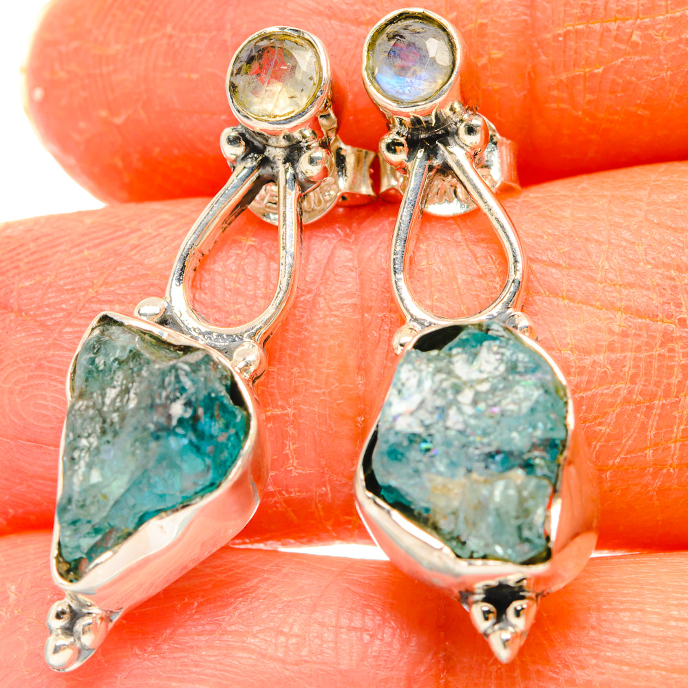 Apatite Earrings handcrafted by Ana Silver Co - EARR428402