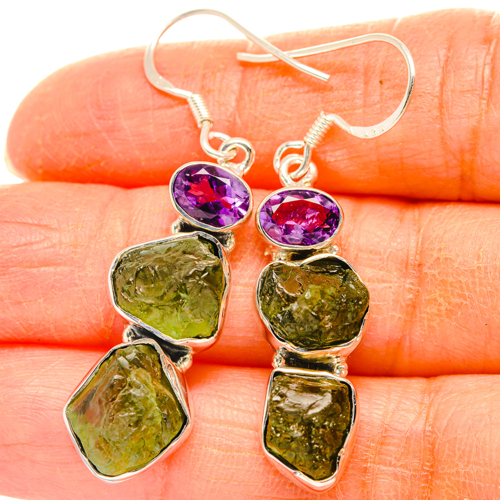 Peridot Earrings handcrafted by Ana Silver Co - EARR428426