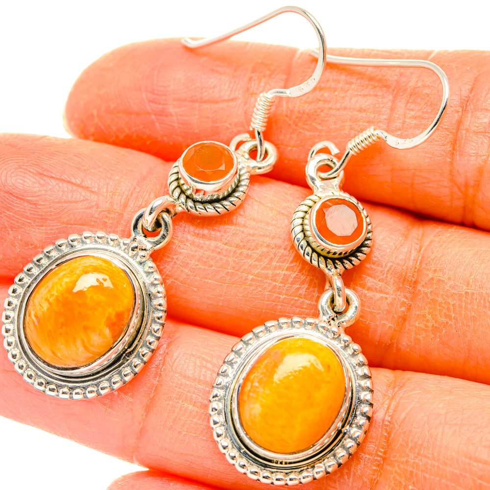 Mookaite Earrings handcrafted by Ana Silver Co - EARR428438