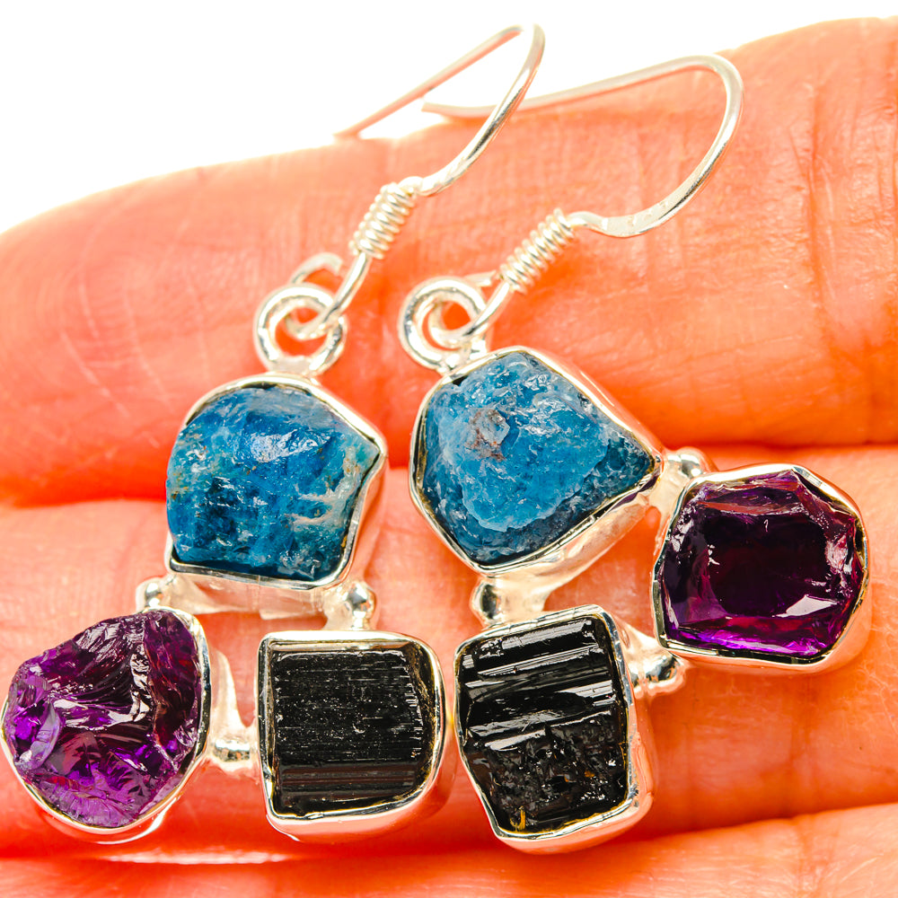 Apatite Earrings handcrafted by Ana Silver Co - EARR428461