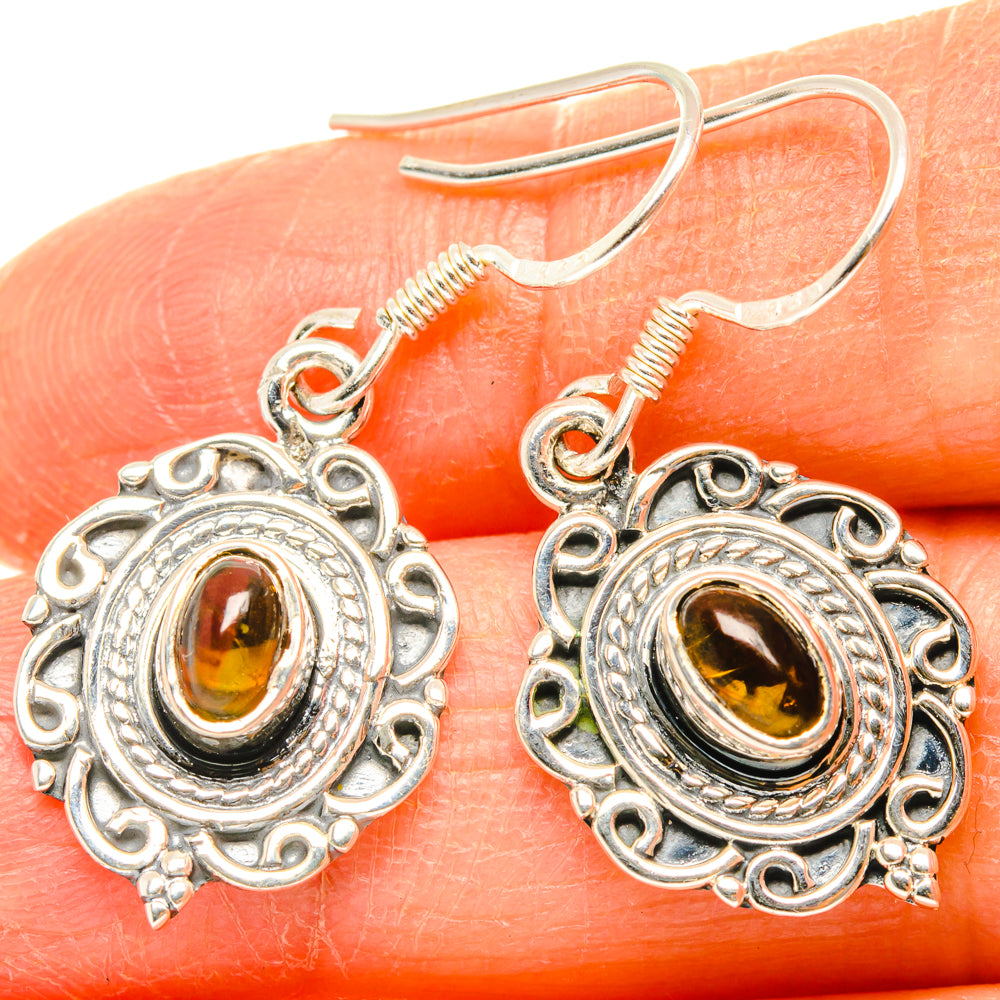 Citrine Earrings handcrafted by Ana Silver Co - EARR428462