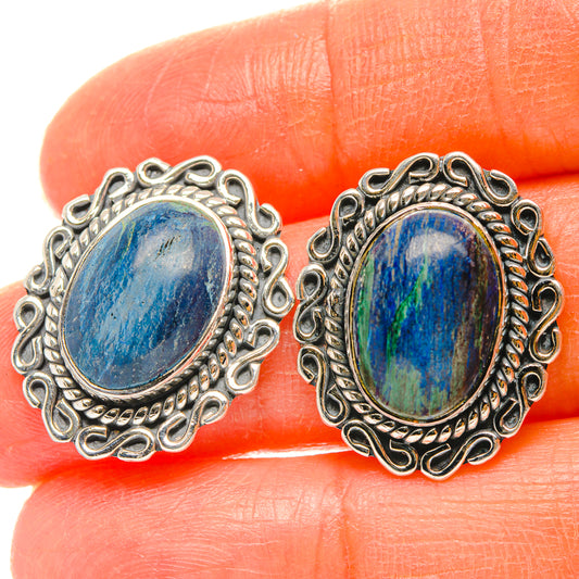 Azurite Earrings handcrafted by Ana Silver Co - EARR428500