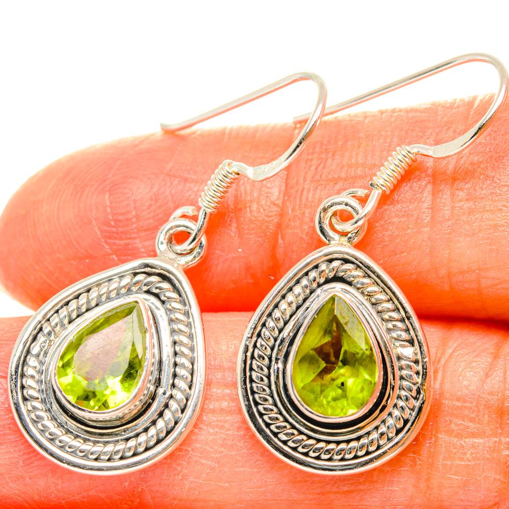 Peridot Earrings handcrafted by Ana Silver Co - EARR428501