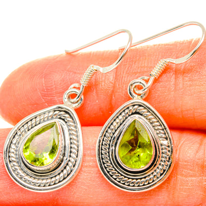 Peridot Earrings handcrafted by Ana Silver Co - EARR428501