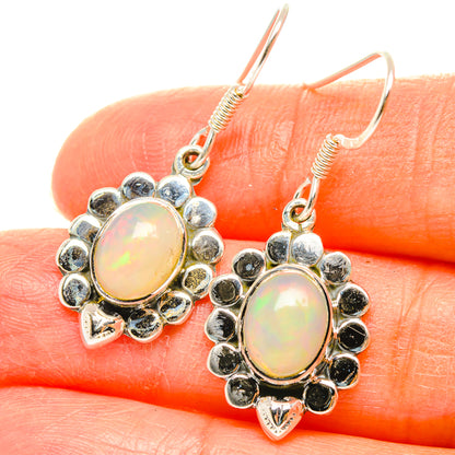 Ethiopian Opal Earrings handcrafted by Ana Silver Co - EARR428502