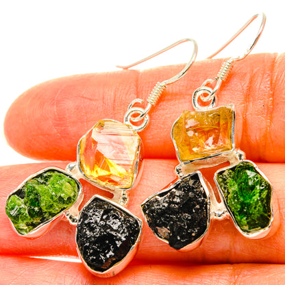 Citrine Earrings handcrafted by Ana Silver Co - EARR428510