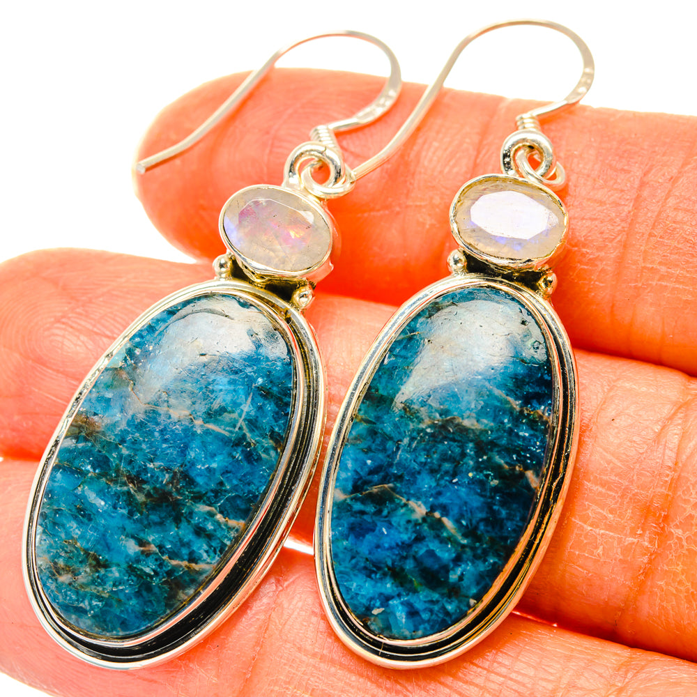 Apatite Earrings handcrafted by Ana Silver Co - EARR428543