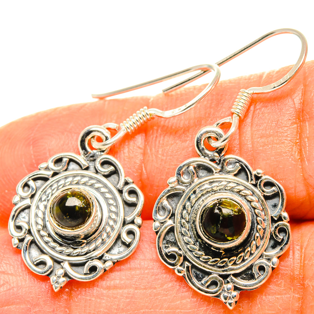 Peridot Earrings handcrafted by Ana Silver Co - EARR428611