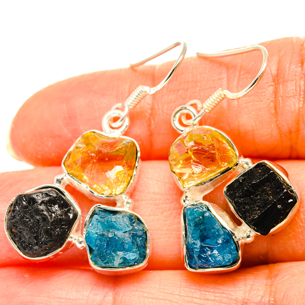 Citrine Earrings handcrafted by Ana Silver Co - EARR428619
