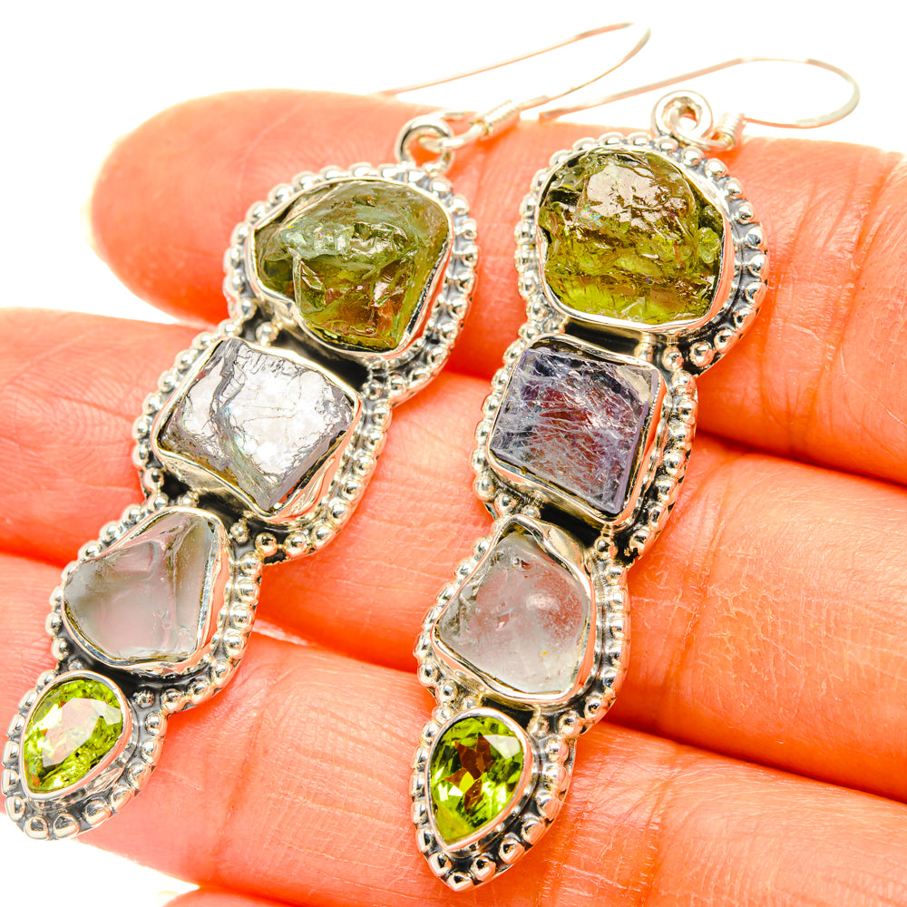 Peridot Earrings handcrafted by Ana Silver Co - EARR428638