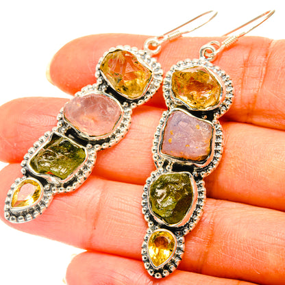 Citrine Earrings handcrafted by Ana Silver Co - EARR428641