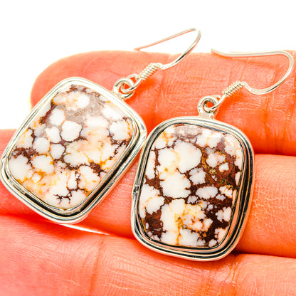 Wild Horse Jasper Earrings handcrafted by Ana Silver Co - EARR428649