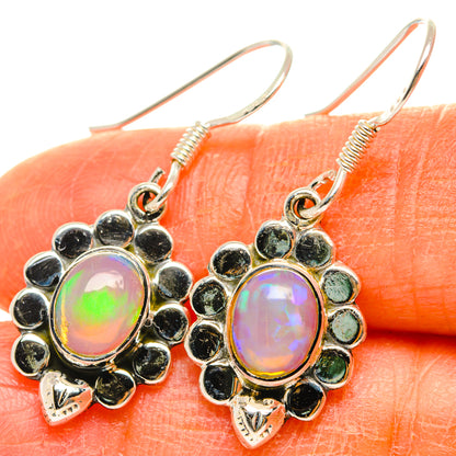 Ethiopian Opal Earrings handcrafted by Ana Silver Co - EARR428661