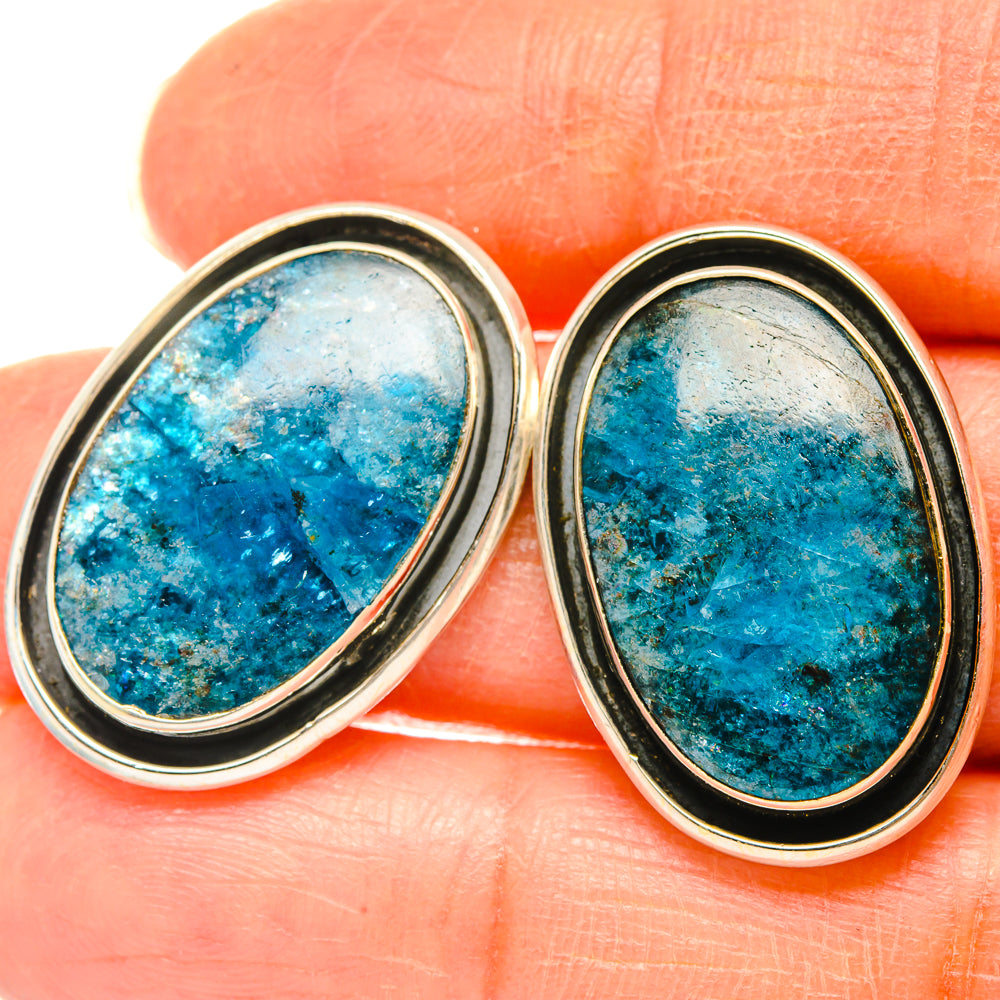 Apatite Earrings handcrafted by Ana Silver Co - EARR428685