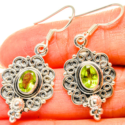 Peridot Earrings handcrafted by Ana Silver Co - EARR428746