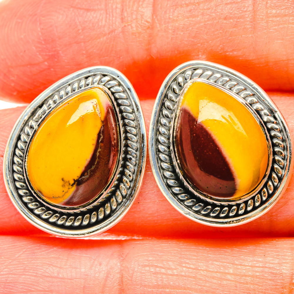 Mookaite Earrings handcrafted by Ana Silver Co - EARR428752