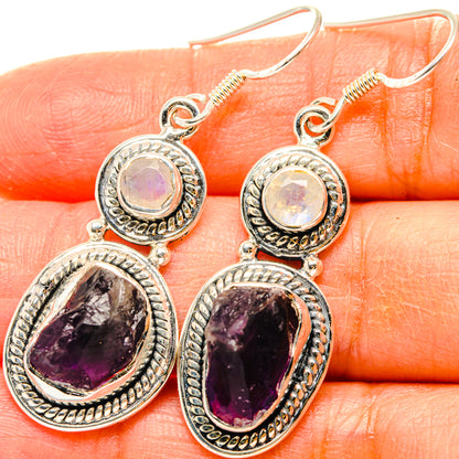 Amethyst Earrings handcrafted by Ana Silver Co - EARR428762