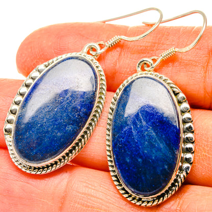 Sodalite Earrings handcrafted by Ana Silver Co - EARR428838