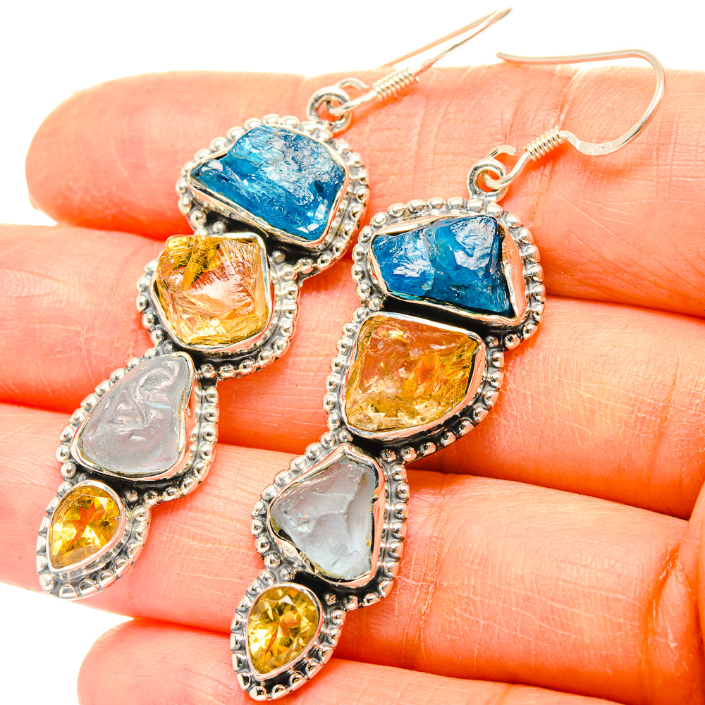 Apatite Earrings handcrafted by Ana Silver Co - EARR428886