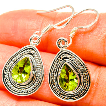 Peridot Earrings handcrafted by Ana Silver Co - EARR428911
