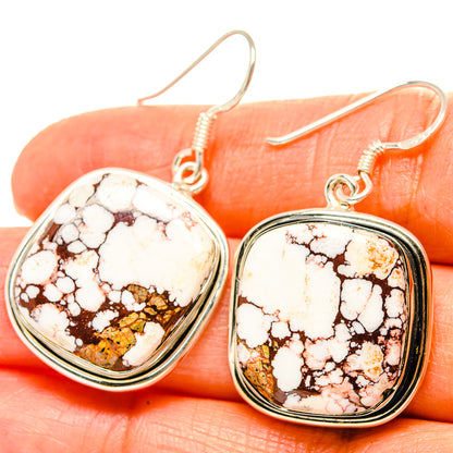 Wild Horse Jasper Earrings handcrafted by Ana Silver Co - EARR428922