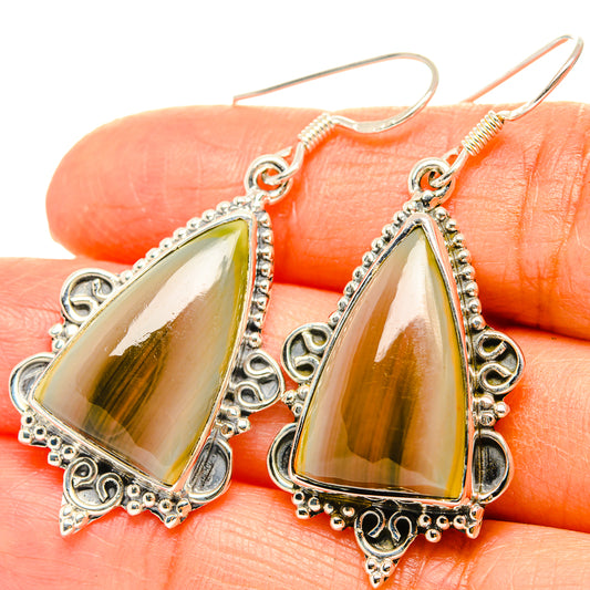 Imperial Jasper Earrings handcrafted by Ana Silver Co - EARR428940