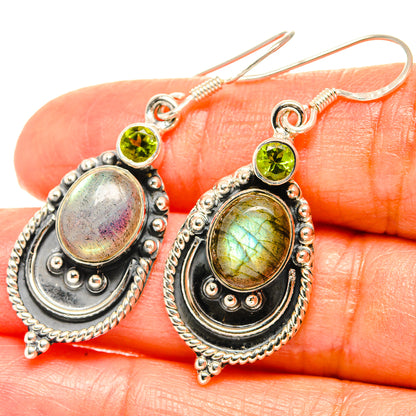 Labradorite Earrings handcrafted by Ana Silver Co - EARR428946