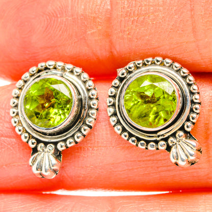 Peridot Earrings handcrafted by Ana Silver Co - EARR428950