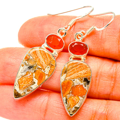Maligano Jasper Earrings handcrafted by Ana Silver Co - EARR428964