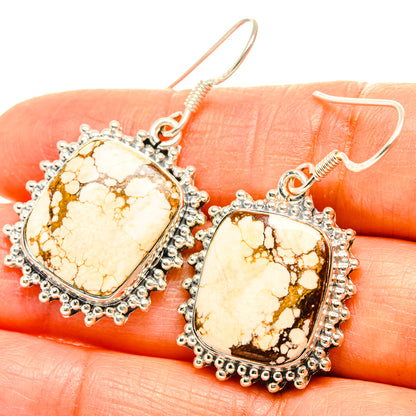 Wild Horse Jasper Earrings handcrafted by Ana Silver Co - EARR428971