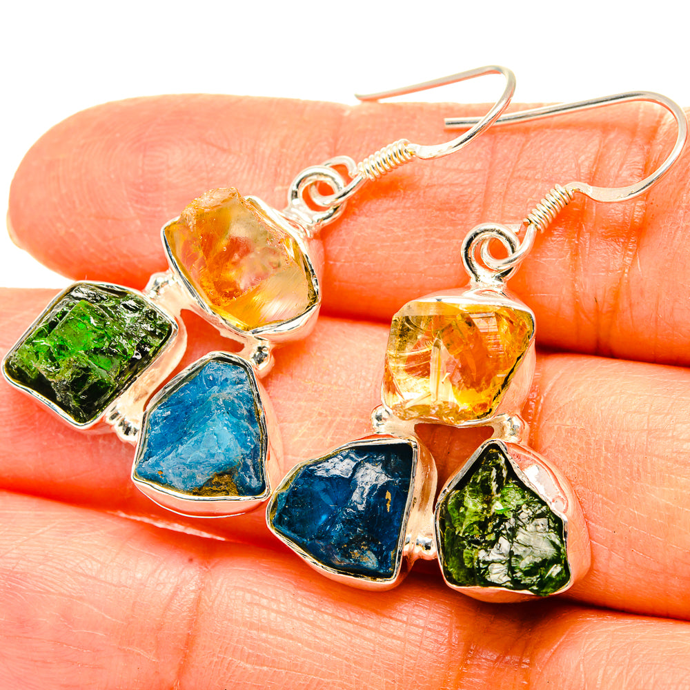 Apatite Earrings handcrafted by Ana Silver Co - EARR428982