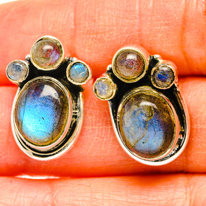 Labradorite Earrings handcrafted by Ana Silver Co - EARR428985