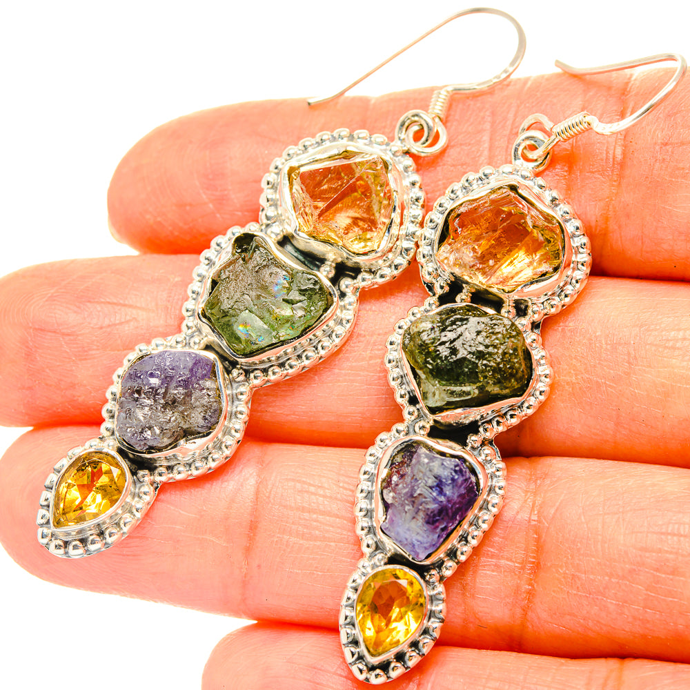 Citrine Earrings handcrafted by Ana Silver Co - EARR428991