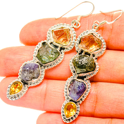 Citrine Earrings handcrafted by Ana Silver Co - EARR428991