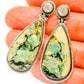 Green Jasper Earrings handcrafted by Ana Silver Co - EARR428993