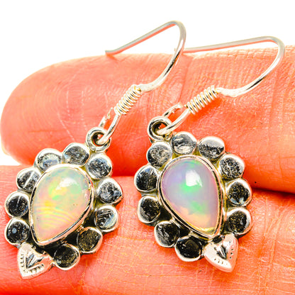 Ethiopian Opal Earrings handcrafted by Ana Silver Co - EARR428997