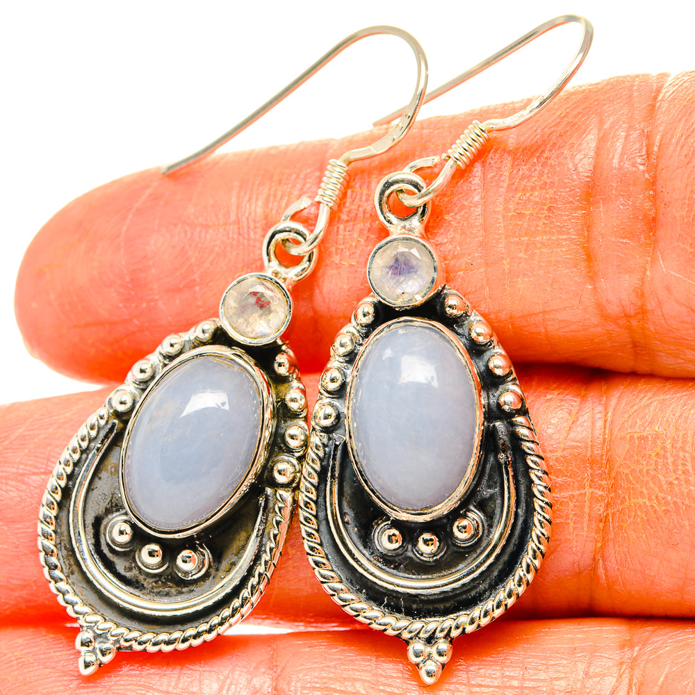 Aquamarine Earrings handcrafted by Ana Silver Co - EARR429002
