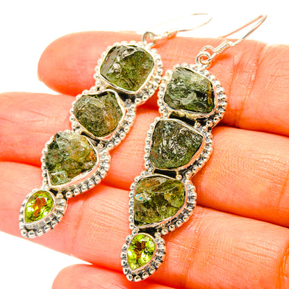 Peridot Earrings handcrafted by Ana Silver Co - EARR429039