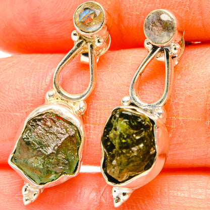 Peridot Earrings handcrafted by Ana Silver Co - EARR429055