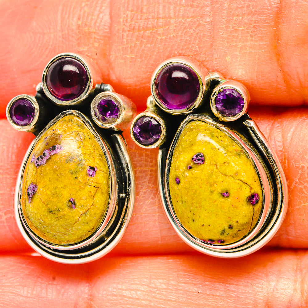 Atlantisite Earrings handcrafted by Ana Silver Co - EARR429063