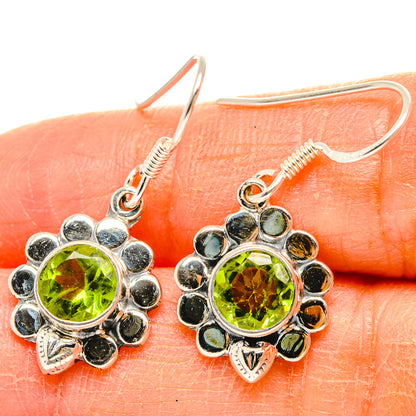 Peridot Earrings handcrafted by Ana Silver Co - EARR429065