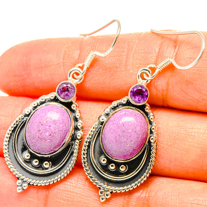 Phosphosiderite Earrings handcrafted by Ana Silver Co - EARR429067