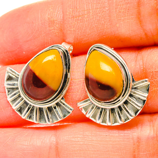 Mookaite Earrings handcrafted by Ana Silver Co - EARR429074